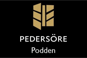 Pedersörepoddens logo.