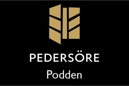 Pedersörepoddenin logo.