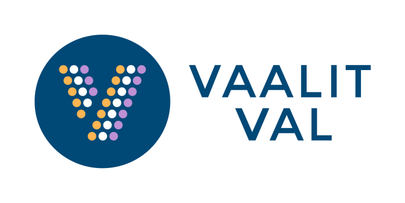 Presidentvalets logo.